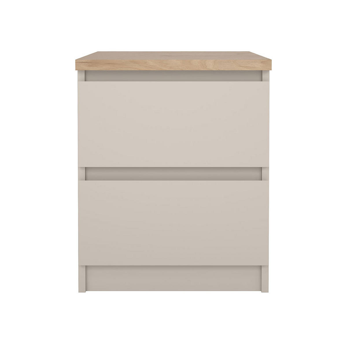 NACHTTISCH, Naia, Eiche, Holzwerkstoff, 41 x 50 x 50 cm - Eichefarben, Holzwerkstoff (41/50/50cm) - ebuy24