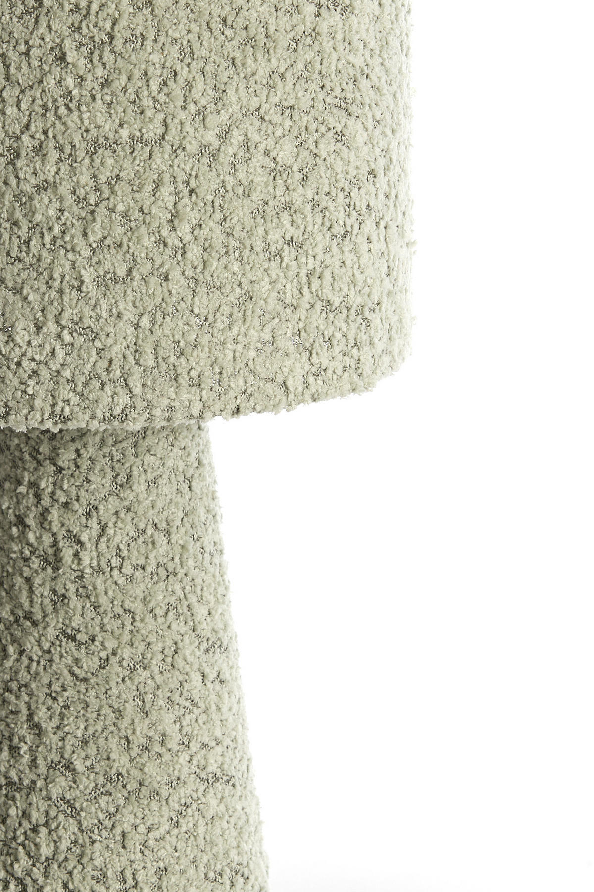TISCHLAMPE Micky Grün Ø20/58 cm - Grün, Textil (20/20/58cm) - Light & Living