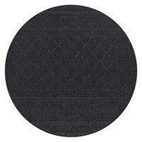 OUTDOORTEPPICH 200/200 cm Vermont 191 - Anthrazit, Kunststoff (200/200cm) - Paco Home