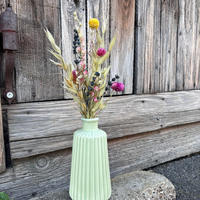 WIESENGLÜCK Mini - Natürlicher Trockenblumenstrauß in beige-rosa - Beige, Naturmaterialien (30cm) - Lykke & You