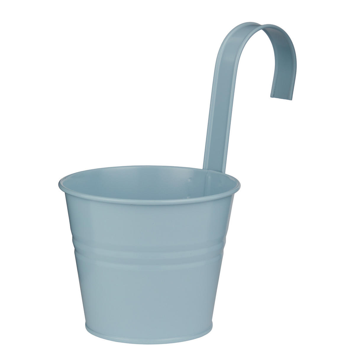 HÄNGETOPF (6er Set) Zinc - Hellblau, Metall (13cm) - Butlers