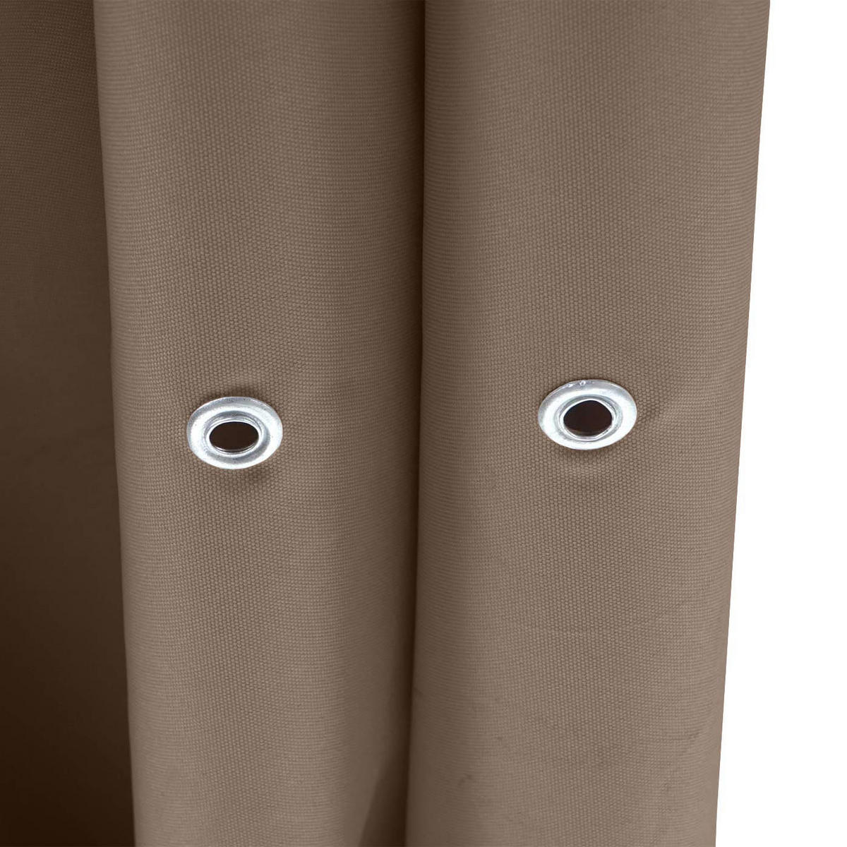 PERGOLA Taupe, Braun - Taupe/Braun, Metall (350/232/350cm) - MCW