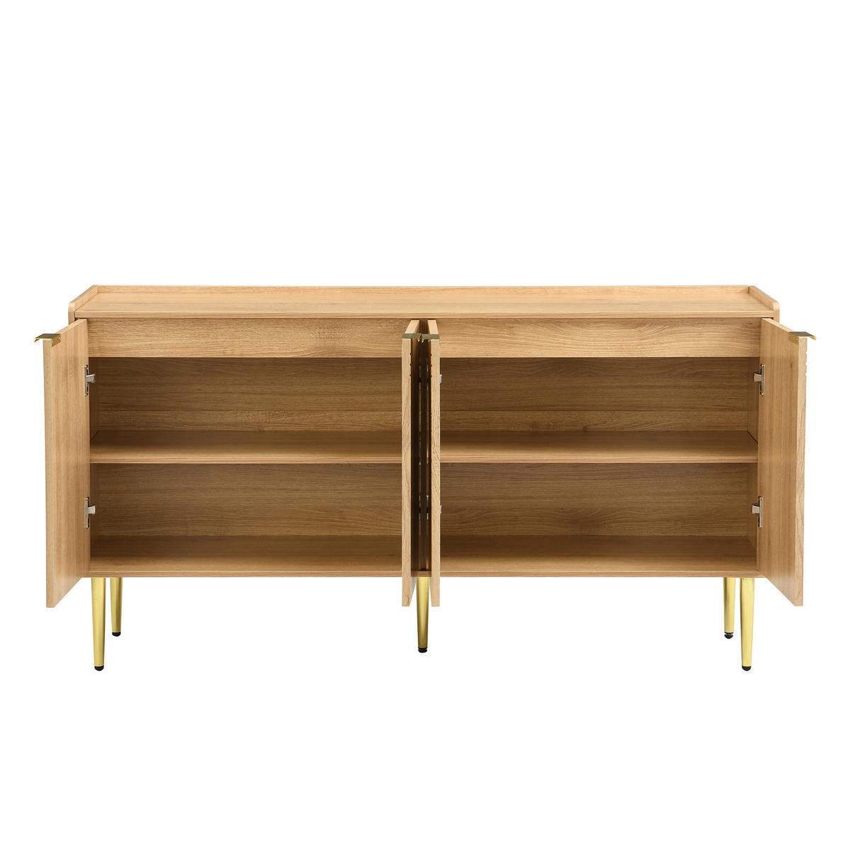 SIDEBOARD Natural 140/38/75 cm - Naturfarben, Holzwerkstoff (140/75/38cm) - PANGIVO