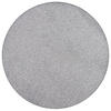 HOCHFLOR VELOURS TEPPICH LUNA MIX RUND - Grau, Textil (133/133cm) - Snapstyle