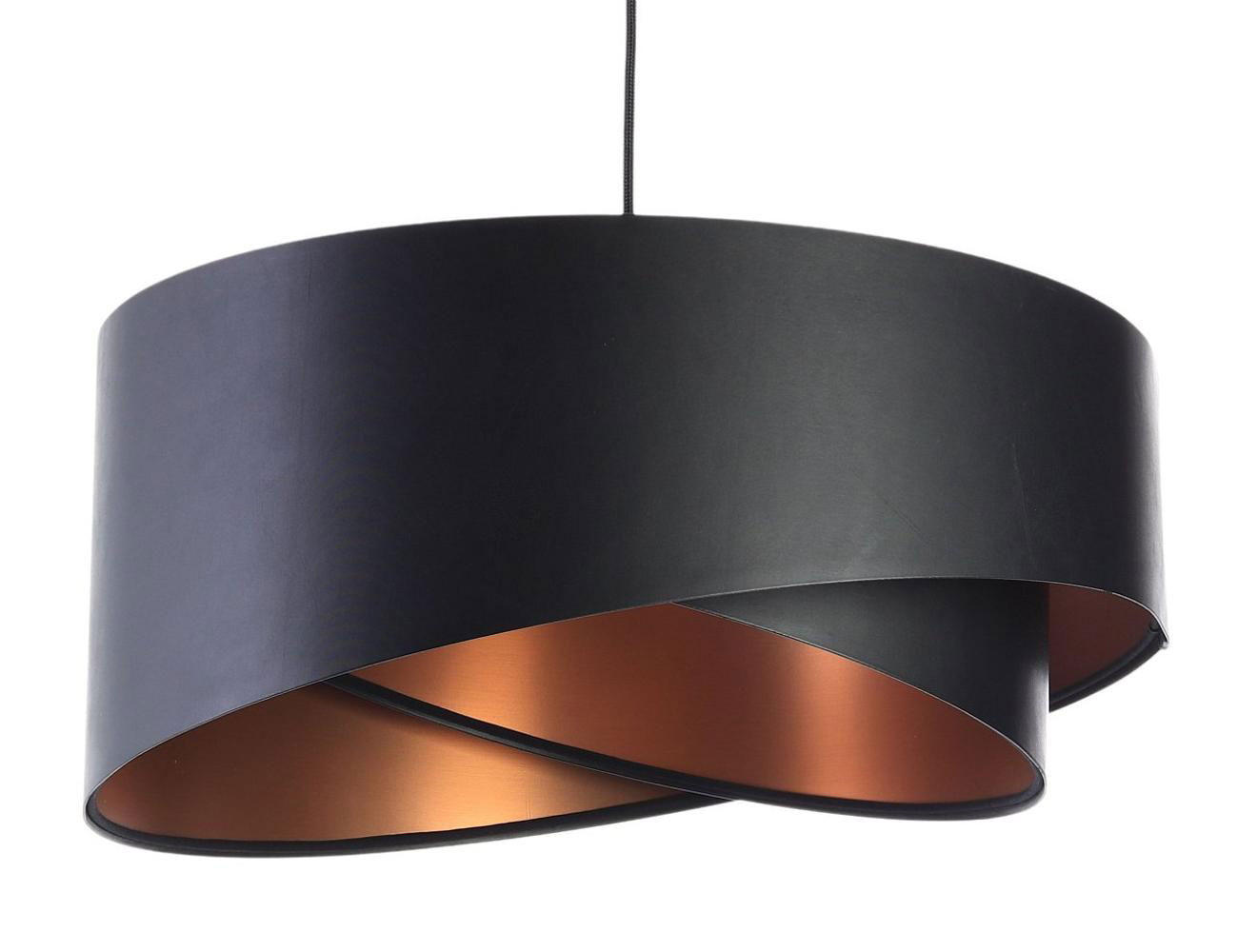 HÄNGELEUCHTE Schwarz 50/23 cm - Schwarz, Kunststoff (50/1/23cm) - ONZENO