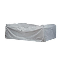 SCHUTZHÜLLE für Loungegruppe rechteckig / quadratisch SHP-20018 - Grau, Kunststoff (230/80/165cm) - mehr Garten