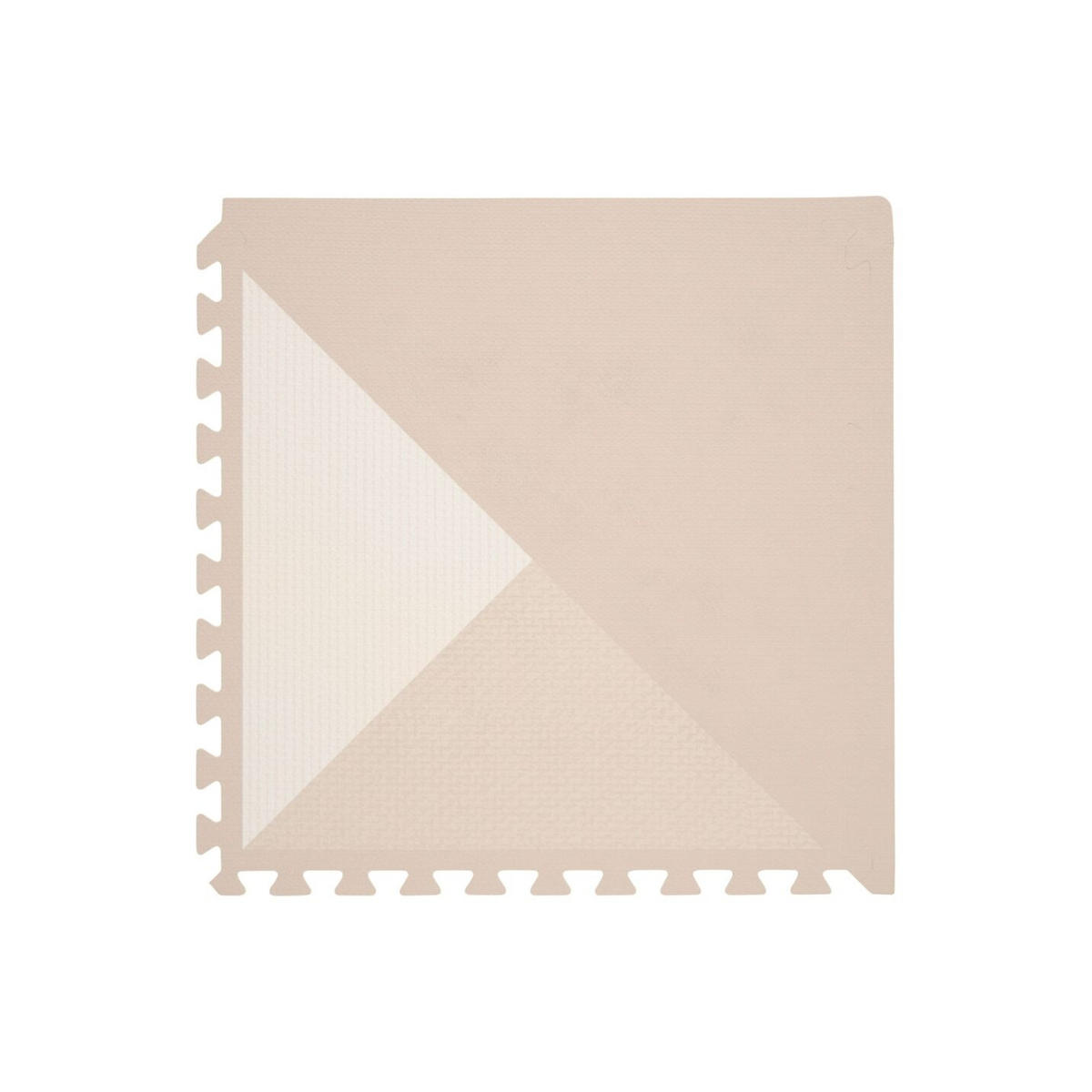 SPIELMATTE Kyte Mocha taupe 120x180 - Taupe, Kunststoff (120/180cm)