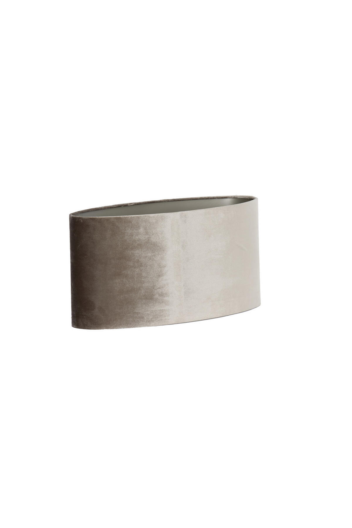 LAMPENSCHIRM Palata Braun 45/21/22 cm - Braun, Textil (45/21/22cm) - Light & Living