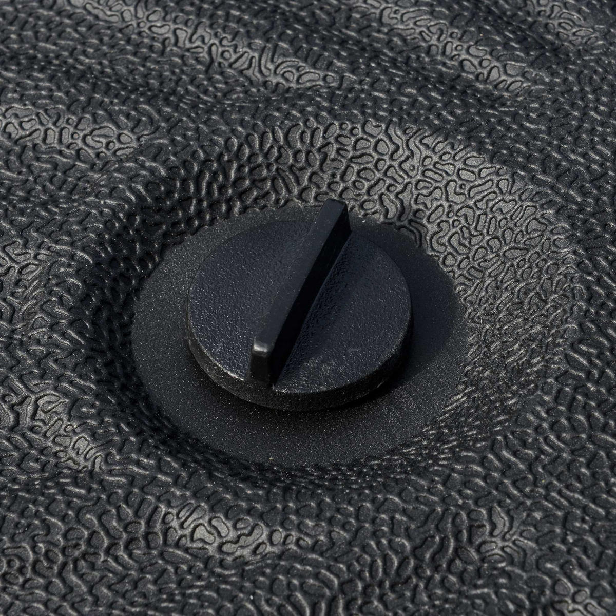 SONNENSCHIRMSTÄNDER für Garten Terrasse Balkon Zement Schwarz Ø51 x 14,5H cm - Schwarz, Kunststoff (51/51cm) - Outsunny