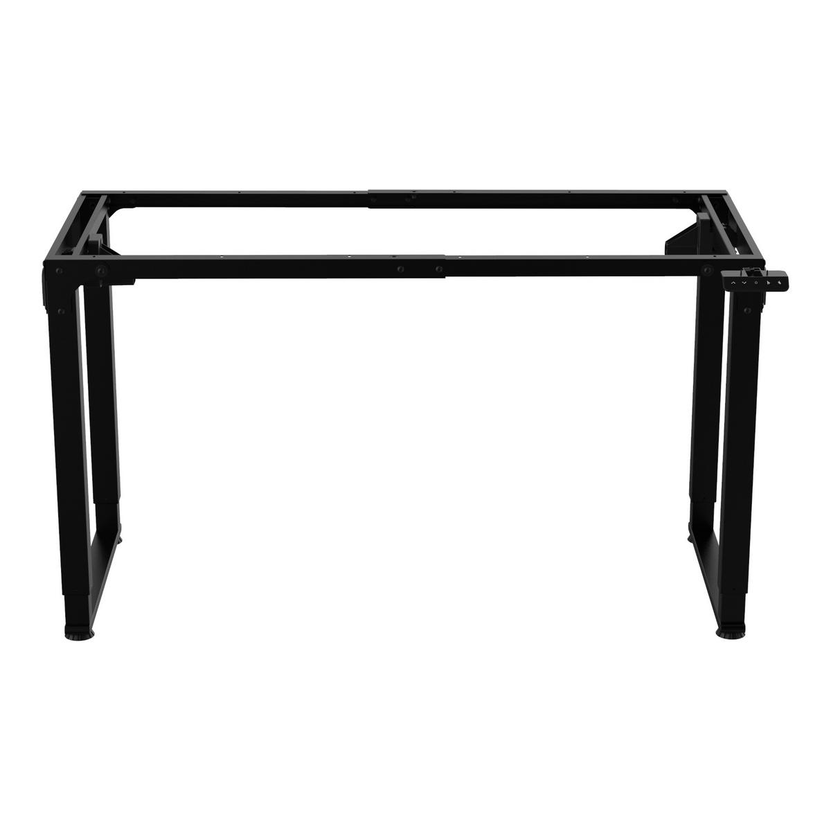 TISCHGESTELL Kirkkonummi - Schwarz, Metall (135/55/70cm) - pro.tec