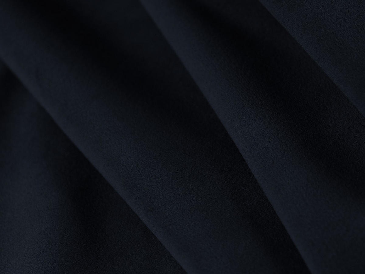 BETT mit Bettkasten und Kopfteil Miley aus Samt dunkelblau 200x200cm - Dunkelblau, Textil (200/200cm) - Micadoni