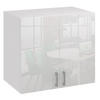 KÜCHENHÄNGESCHRANK G80 2D weiss glanz - Weiß Hochglanz, Holzwerkstoff (80/60/31cm) - roe furniture