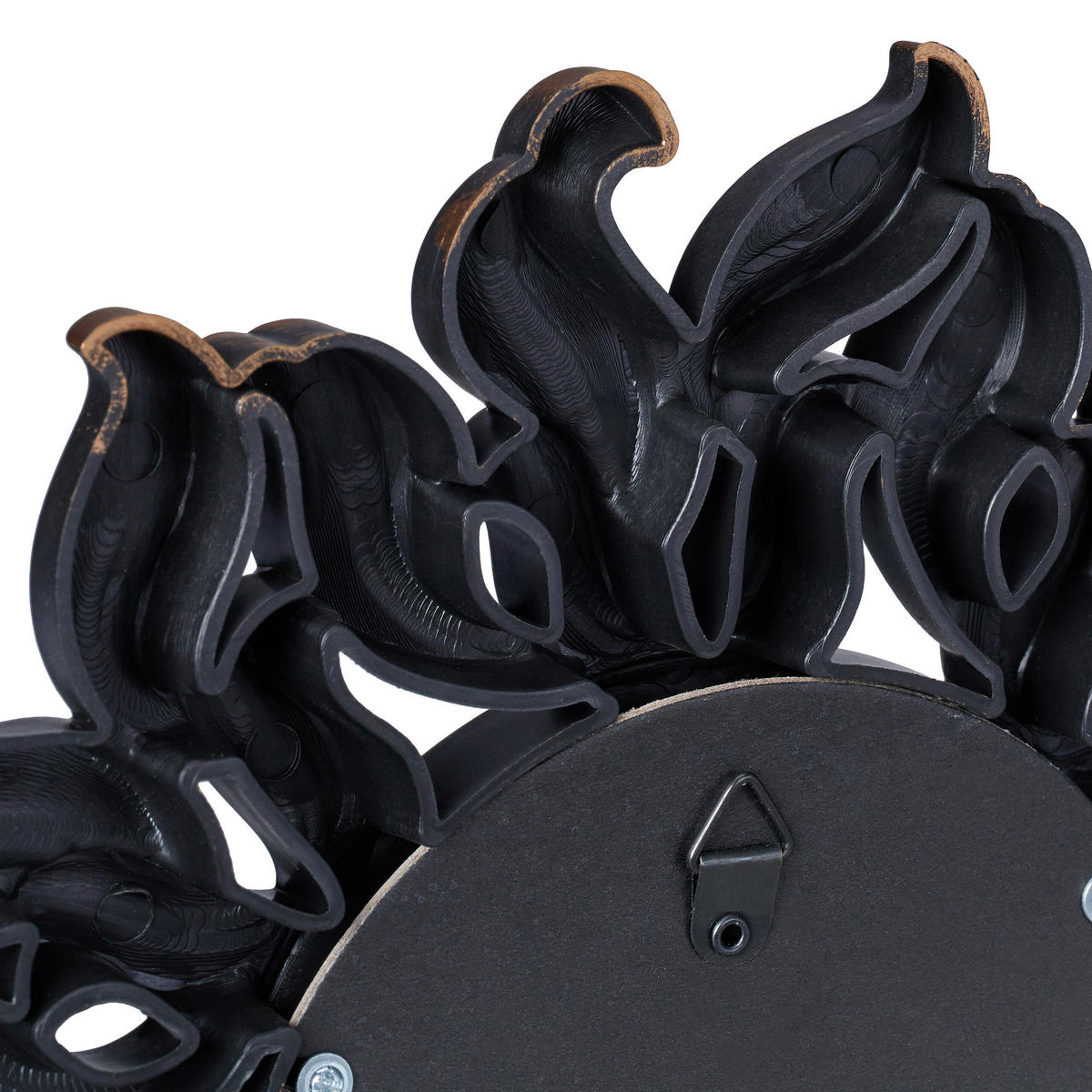 3XZRKADLÁ - medená, plast/sklo (24/24/2cm) - Relaxdays