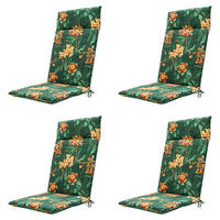 GARTENSTUHLKISSEN Lua 120/50 cm 4er-Set - Grün, Textil (50/8/120cm) - Madison