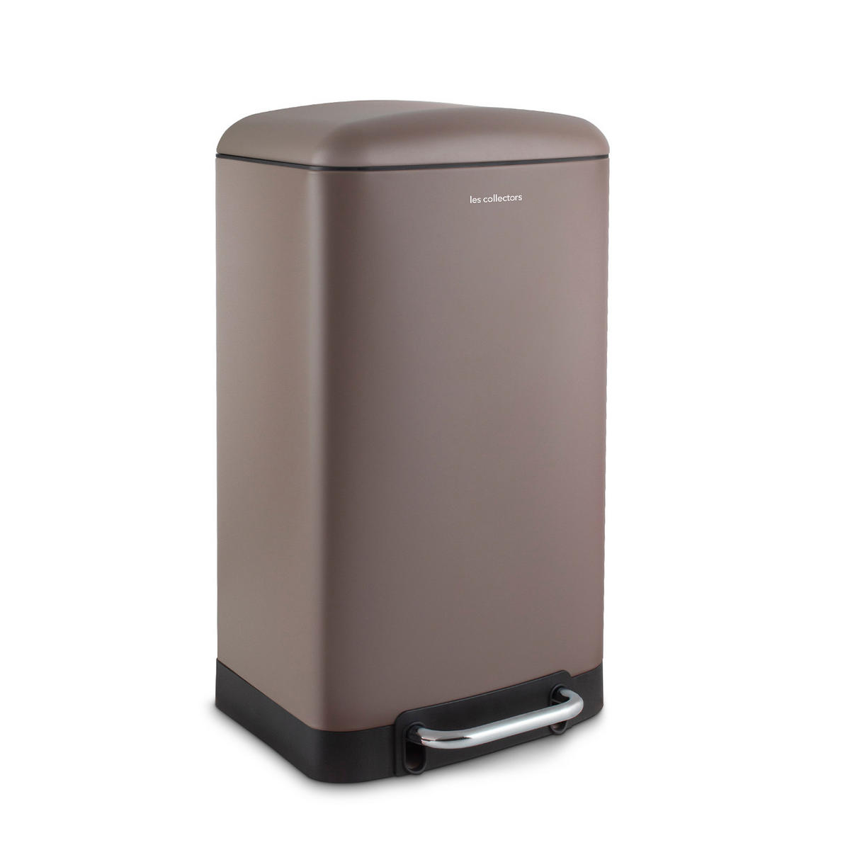 TRETMÜLLEIMER 30L - taupe edition N°719 - Taupe, Metall (34/61.5/32.5cm) - Les Collectors