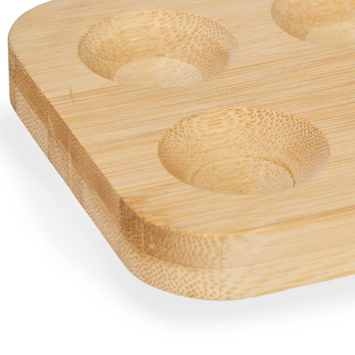 EIERBEHÄLTER Bambus 30/11,5 cm - Braun, Naturmaterialien (11.5/1.6/30cm) - Kinvara