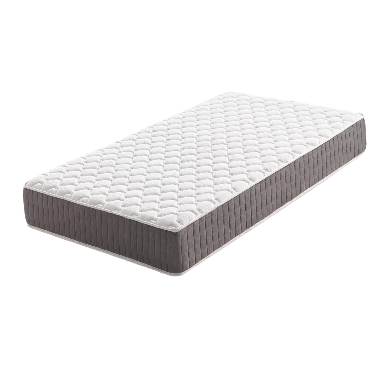 MATRATZE King Relax Supreme - 90X200, 30cm - Weiß, Textil (90/200cm) - Moonia