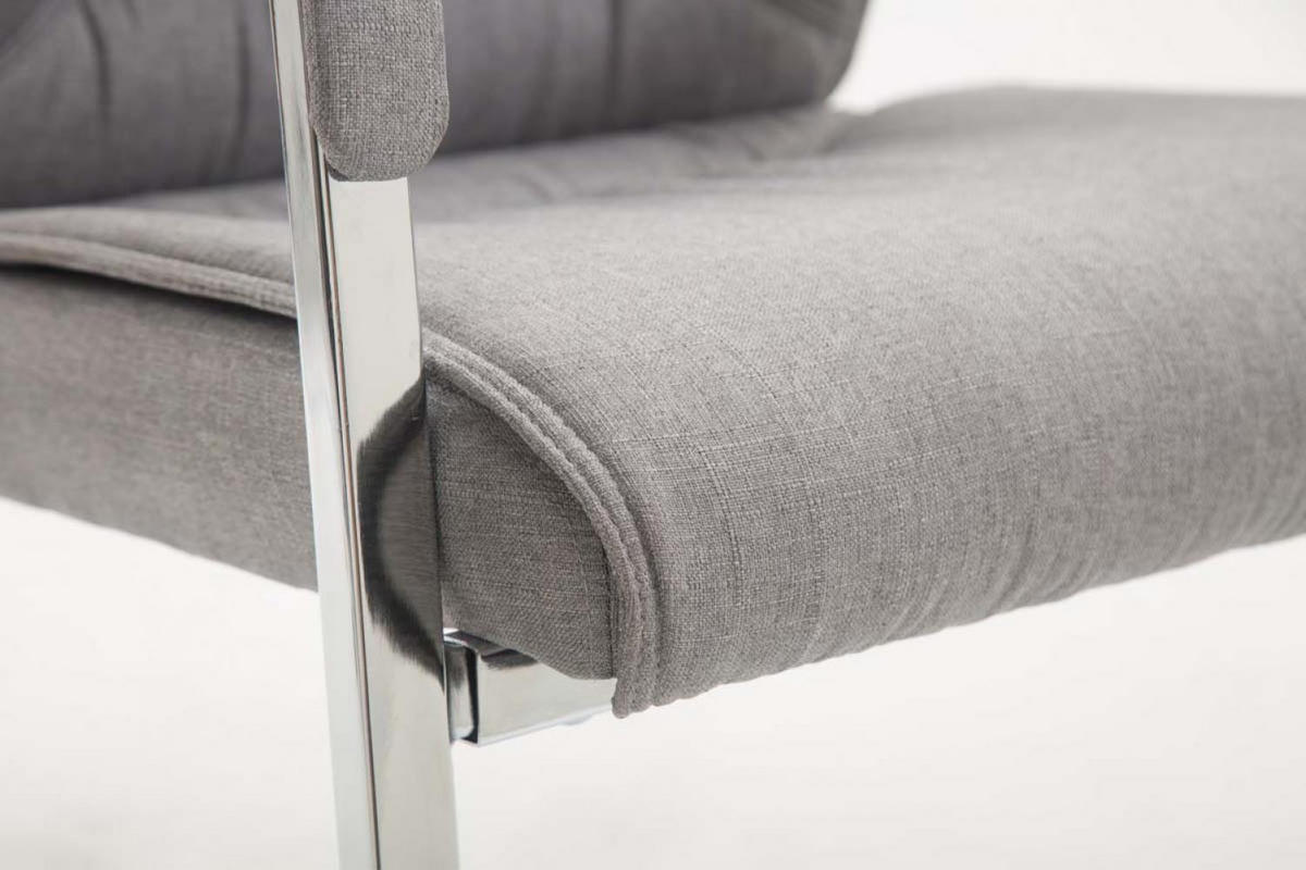 SCHWINGSTUHL Stoff grau - Grau, Textil/Metall (58/102/65cm) - CLP