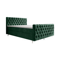 BOXBETT Piko2 Dunkelgrün 160x200 - Dunkelgrün, Textil - Luxkor24