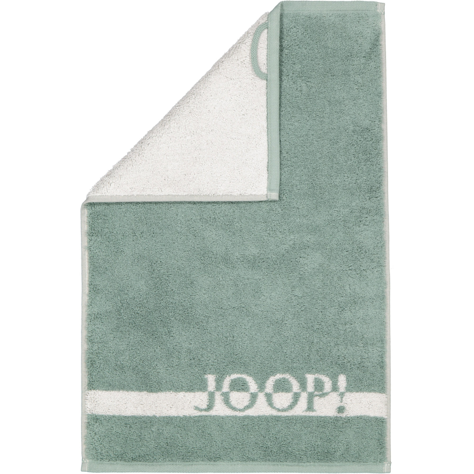 GÄSTETUCH SPLIT DOUBLEFACE 1712 PINIE - 47 - Grün, Textil (30/50cm) - Joop!