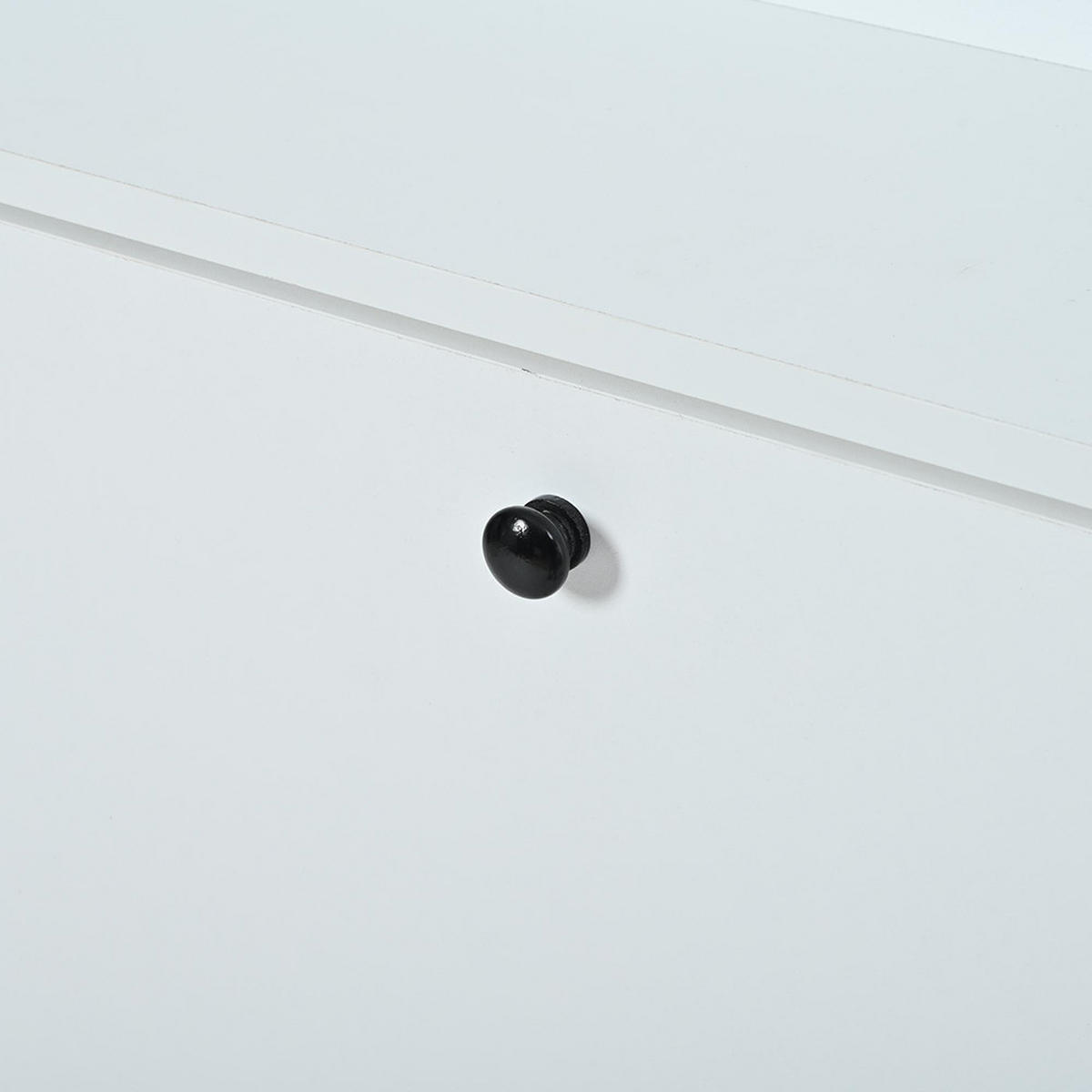 GARDEROBE in 120 x 24 x 200 cm,3-in-1 multifunktionaler Schuhschrank,Weiß - Weiß, Holzwerkstoff (24/200/120cm) - KOMHTOM