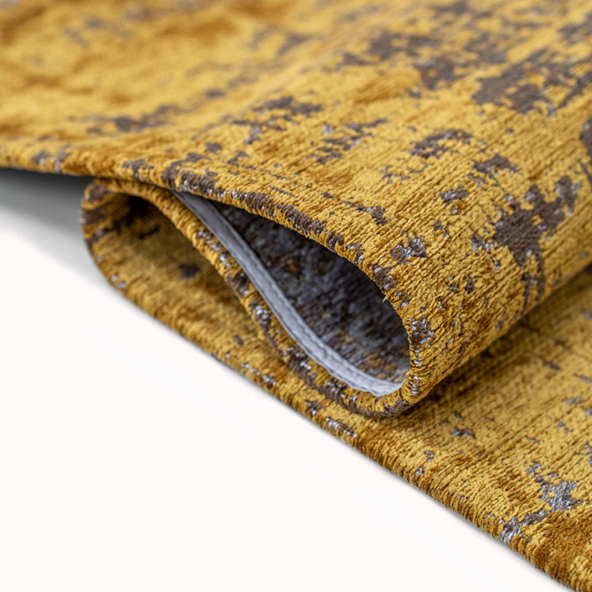 TEPPICH Liberty Gold Mad Men Griff 200/280 cm - Gelb, Textil (200/280cm) - Louis De Poortere