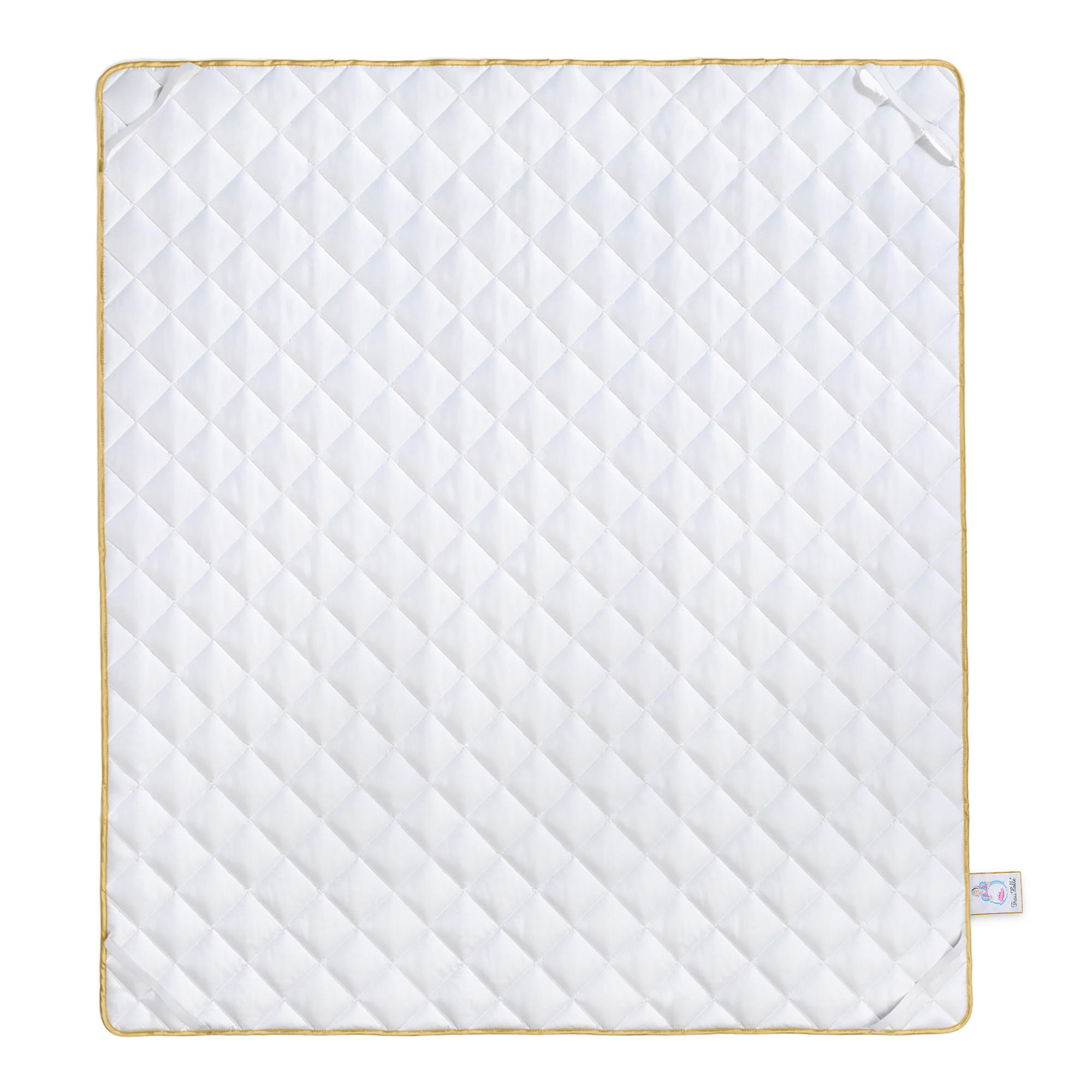 MATRATZENAUFLAGE PREMIUM Baumwolle leicht - Weiß, Naturmaterialien/Textil (180/200cm) - Frau Holle
