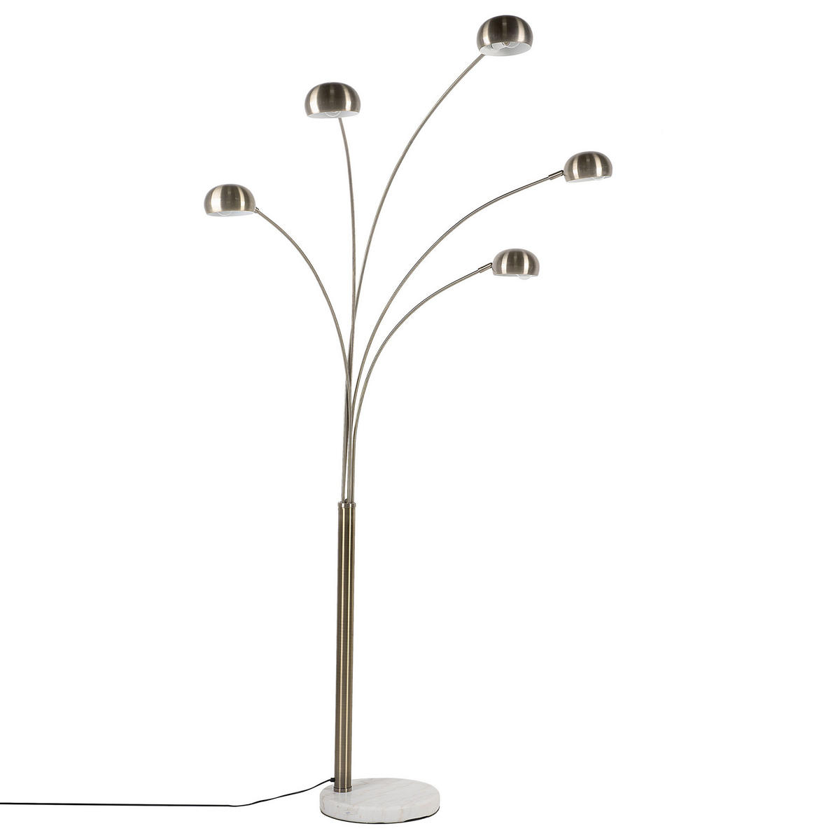 STEHLAMPE Flinders 100/100/212 cm - Goldfarben, Metall (100/100/212cm) - Beliani