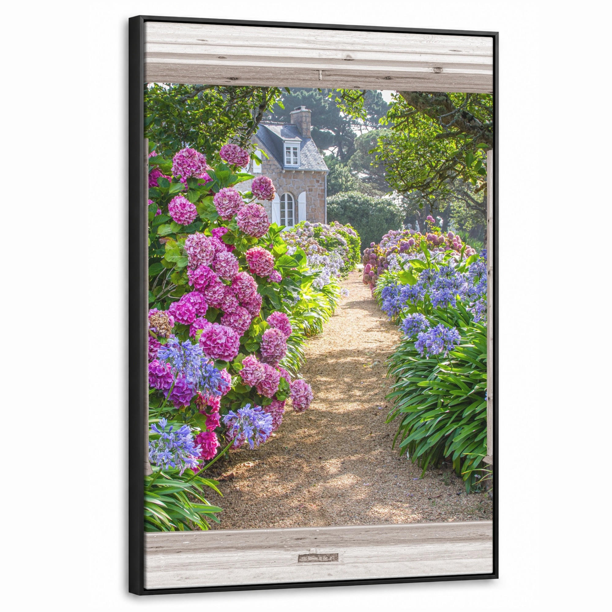 MuchoWow Leinwand Lila 60x90 cm