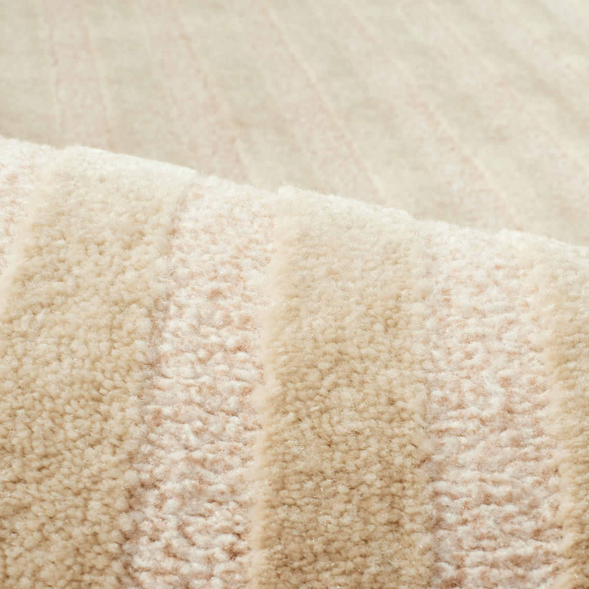TEPPICH mit Bogenmuster in Beige Bianca 80x150 cm - Beige, Textil (80/150cm) - Nazar Rugs
