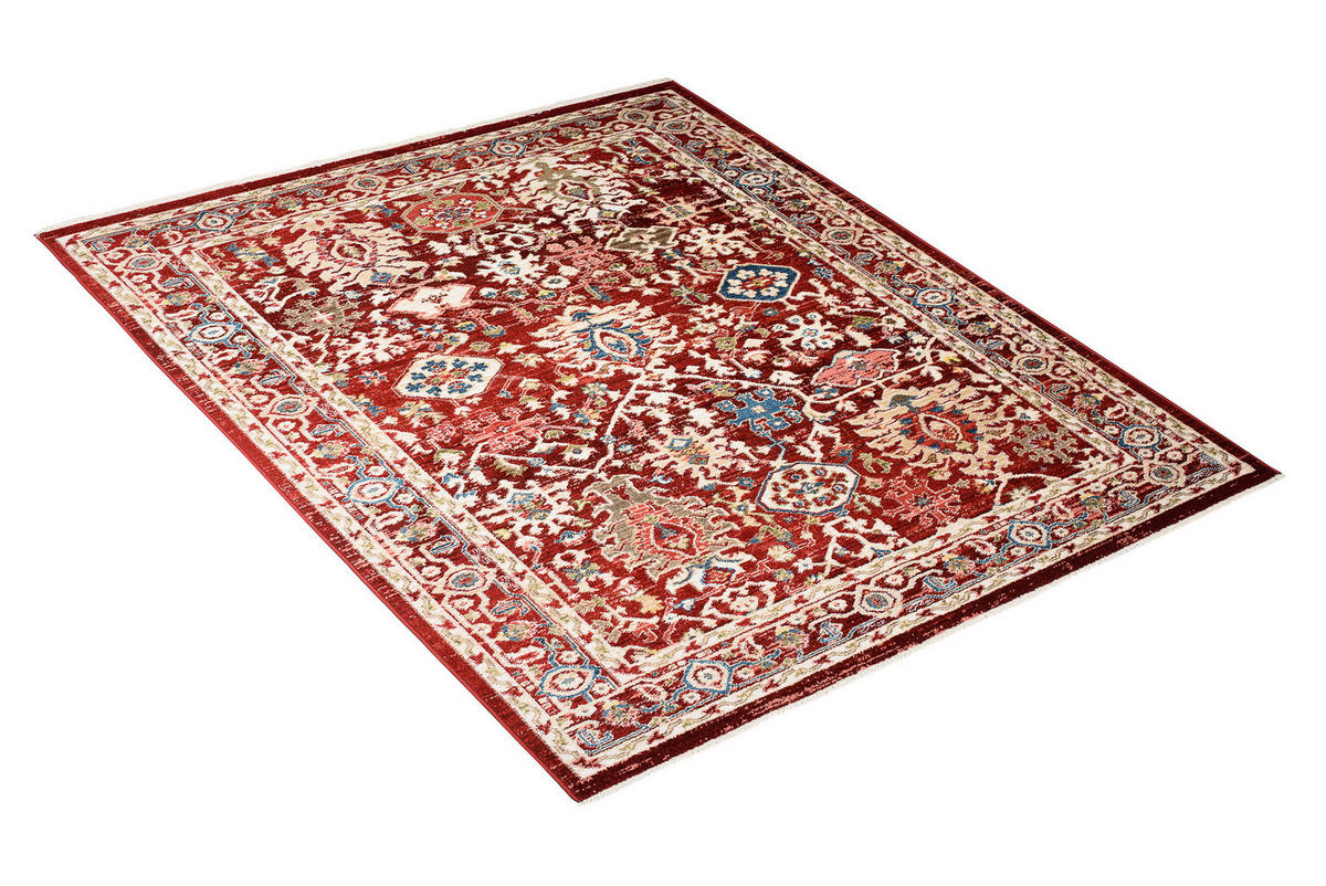 TEPPICH RIVIOLI Rot 80/150 cm - Rot, Textil (80/150cm) - Tapiso
