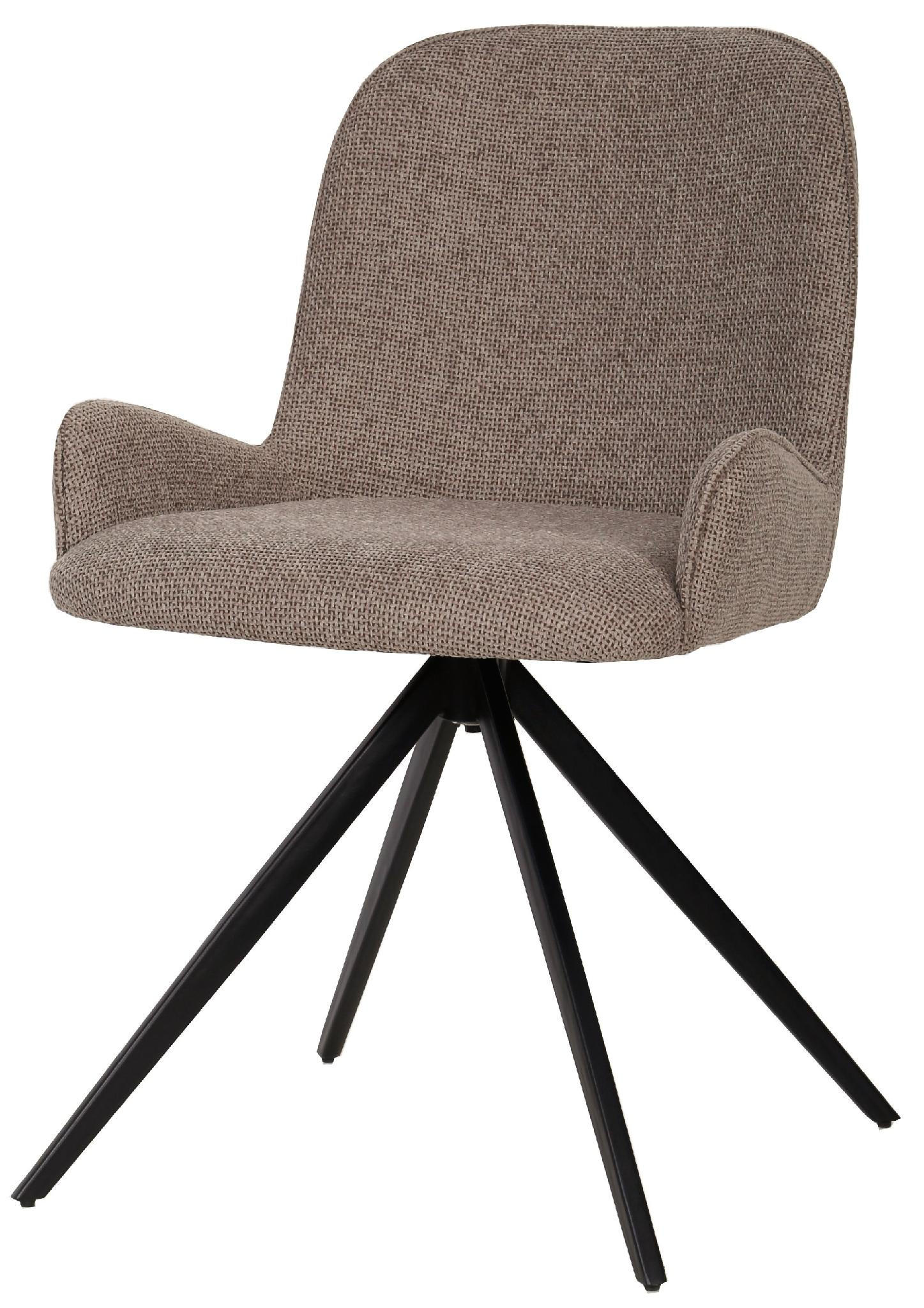 ESSZIMMERSTUHL Leander Beige 58/53/83cm - Beige, Textil (53/83/58cm) - PTMD Collection