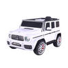 KINDER ELEKTROAUTO Mercedes G63 weiß - Weiß, Kunststoff (106/62/54cm) - TPFLiving
