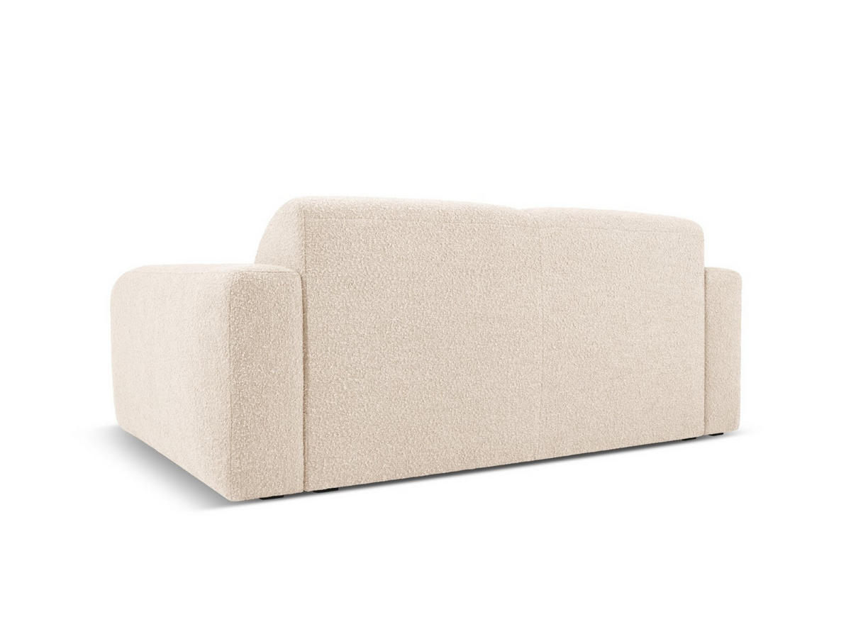 SOFA Molino aus Boucle beige 2 Sitzplätze - Beige, Textil (95/72/170cm) - Micadoni
