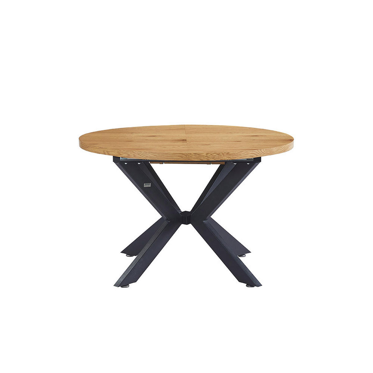 ESSTISCH RUND AVENTURA - Light Oak, 160 x 120 cm - Hellbraun, Holz (160/120/76cm) - Home Deluxe