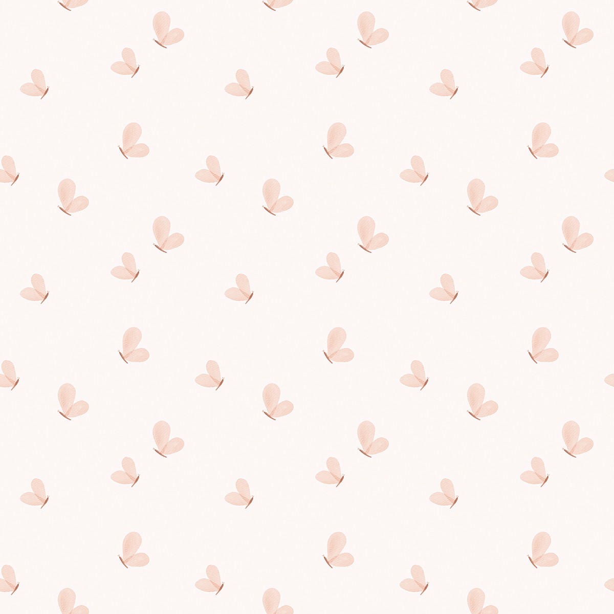VLIESTAPETE Cherry, Schmetterlinge 50 cm x 10 m, rosa - Pink/Koralle, Papier (1000/50cm) - Lilipinso