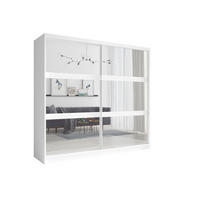 KLEIDERSCHRANK Weiß 230/215/62 - Weiß, Holzwerkstoff (230/215/62cm) - RAUMHIRSCH FURNITURE