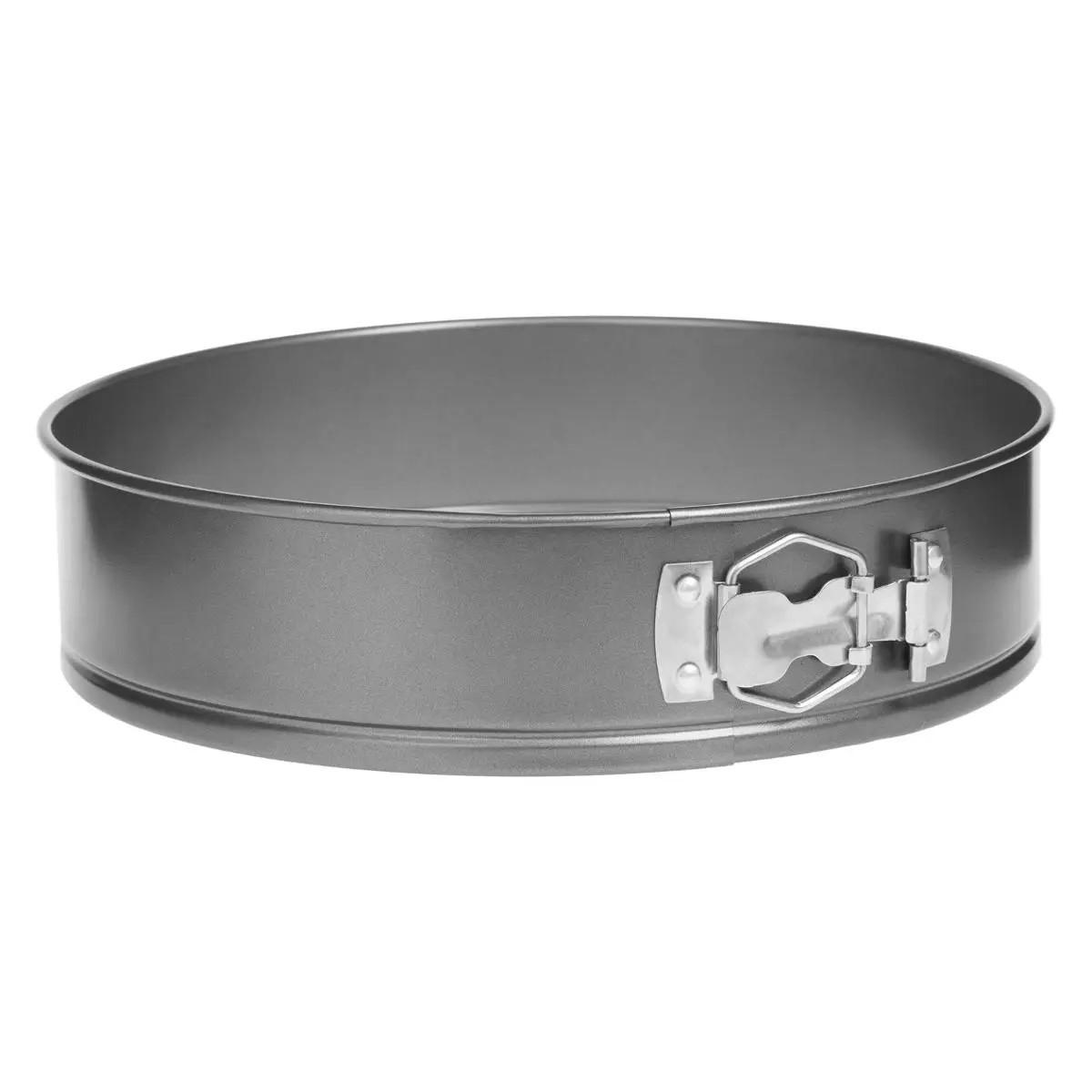 KUCHENFORM mit Deckel und Griff 28/28/10 cm - Silberfarben, Metall (28/10/28cm) - 5five Simply Smart