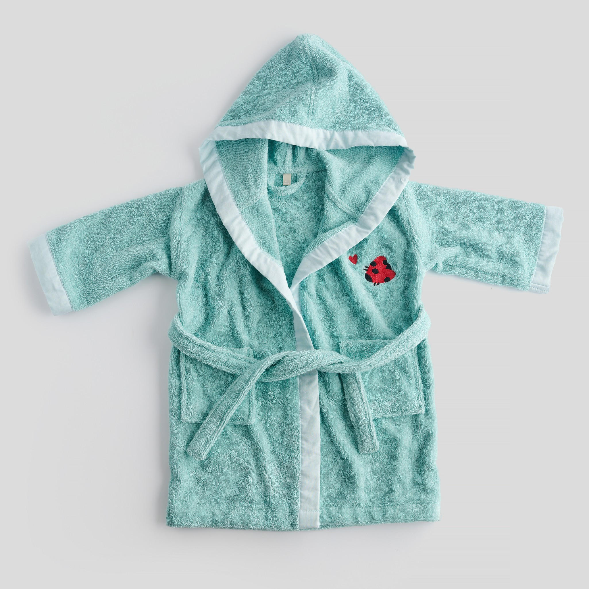 KINDERBADEMANTEL Frutillo - Türkis, Textil (Einheitsgrößenull) - home&you