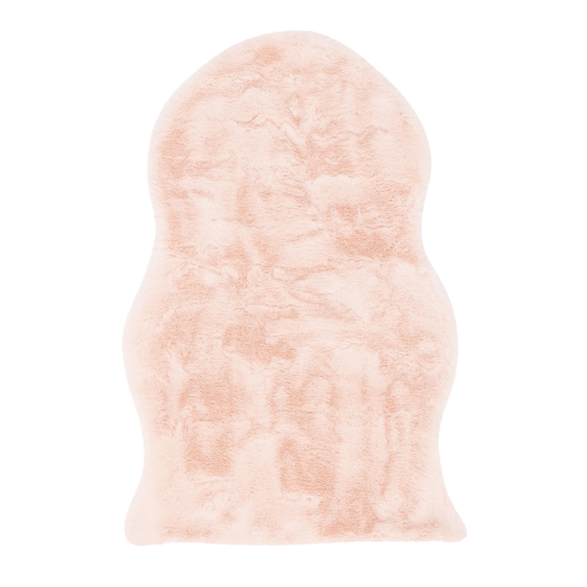 FELLTEPPICH LUXUS SUPER SOFT PLUSH SHAPE - Rosa, Textil (55/80cm) - Pergamon