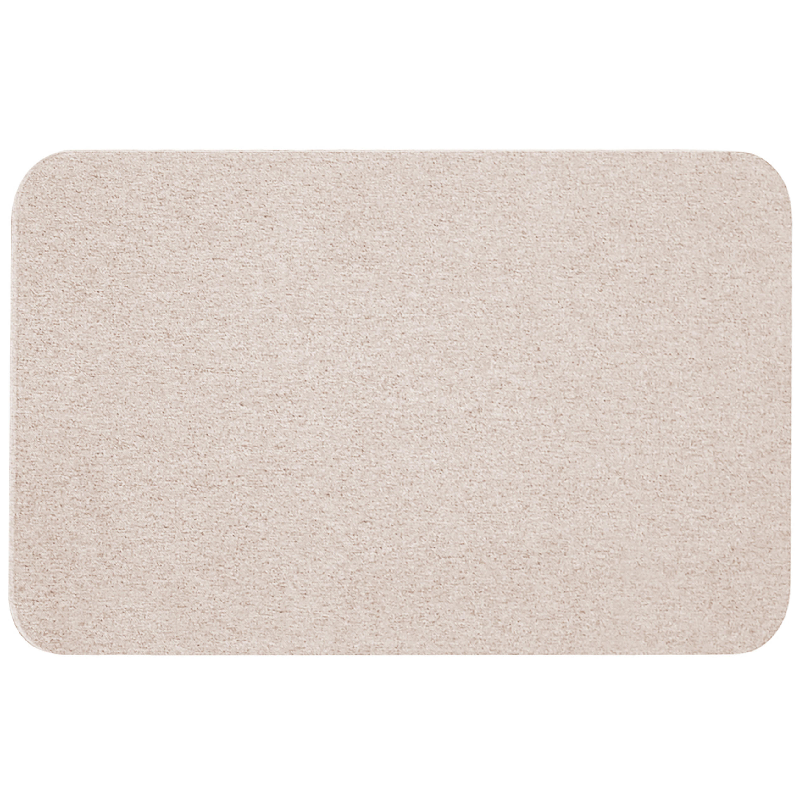 SCHREIBTISCHTRENNWAND 72 x 40 cm Beige Wally - Beige, Textil (72/40/2cm) - Beliani