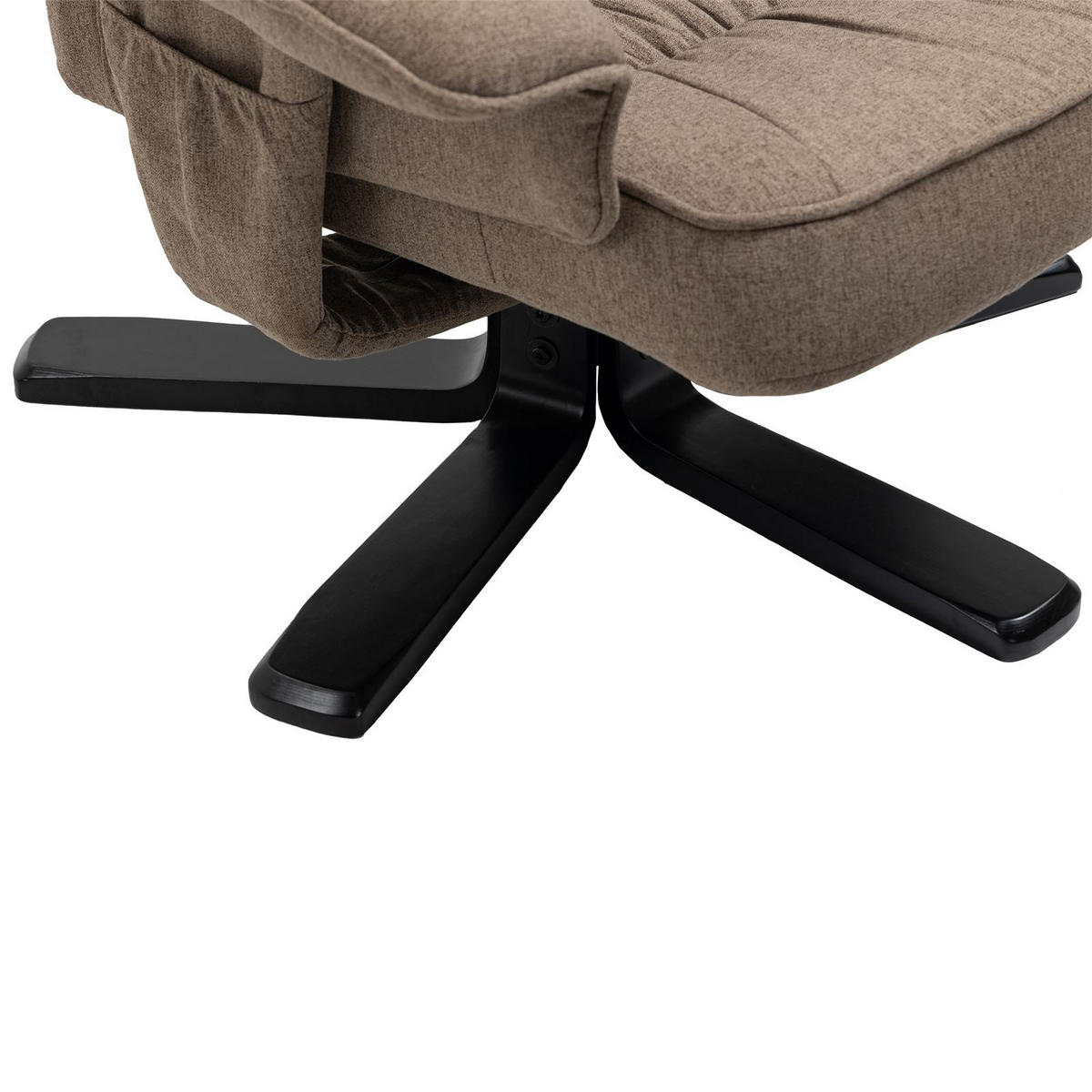 RELAXSESSELSET CHARLY - Braun, Textil (76/87/61cm) - IDIMEX