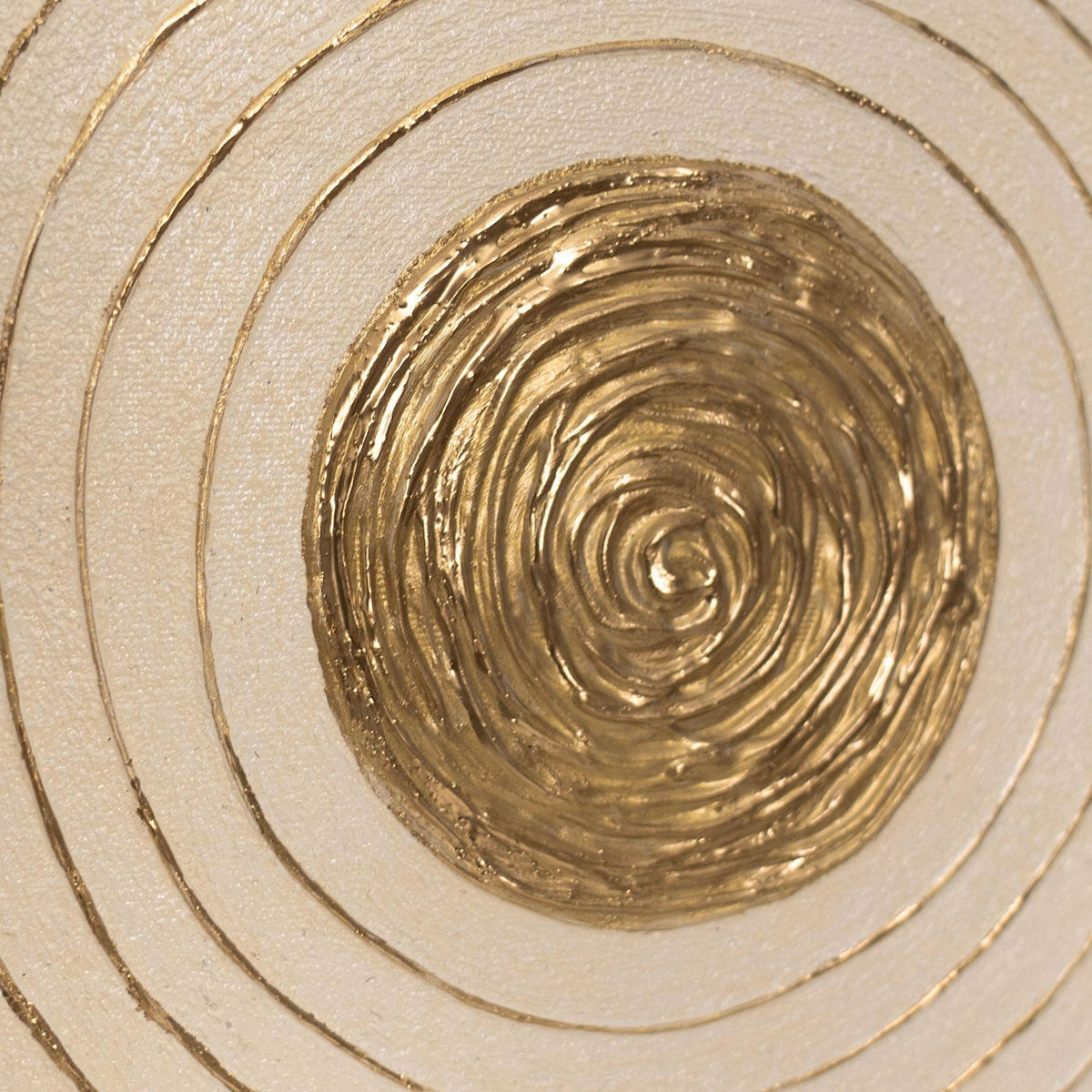 GEMÄLDE Leuchten der Natur Schattenfugenrahmen Beige 5-teilig - Beige, Holz (90/80cm) - YS-art gallery