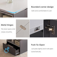 COUCHTISCH, höhenverstellbar, 2‑in‑1 Klapptisch mit Stauraum, 2 Schubladen, 100/51/47 cm, Grau - Grau, Holzwerkstoff (100/51/47cm) - Redom