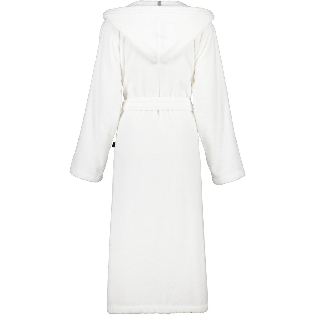 BADEMANTEL DAMEN KAPUZE SAUNA TIME 832 WEISS - 67 - Weiß, Textil (XSnull) - Cawö