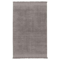 TEPPICH handgefertigt Wolle Baumwolle grau - Grau, Naturmaterialien (200/290cm) - AFK Living