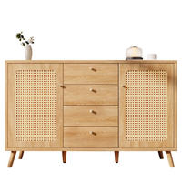 SIDEBOARD Helle Eiche 140/40/86 cm - Hellbraun, Holz (140/86/40cm) - PANGIVO