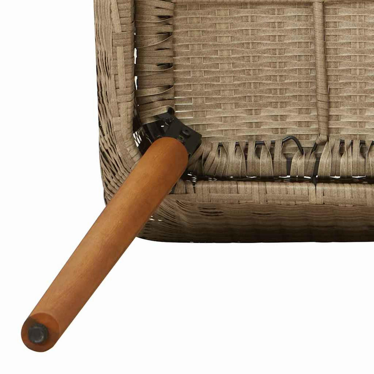 GARTENSTUHL 2er-Set Egos Rattan 62,5x55x82 cm Beige - Beige, Kunststoff (56/82/60cm) - DELUKE