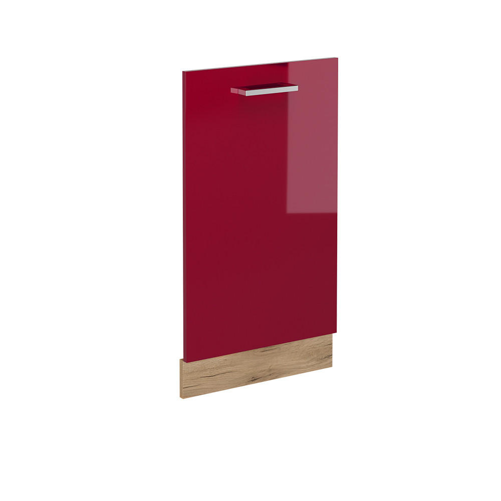 FRONTPANEL R-Line Röd högblank 45 cm utan bänkskiva Röd, Honungsek 81.8/45/1.6 cm