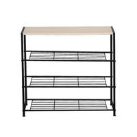 SCHUHREGAL Botti in Eiche 63 x 30 cm - Braun, Holzwerkstoff (63/63/30cm) - Concept Usine